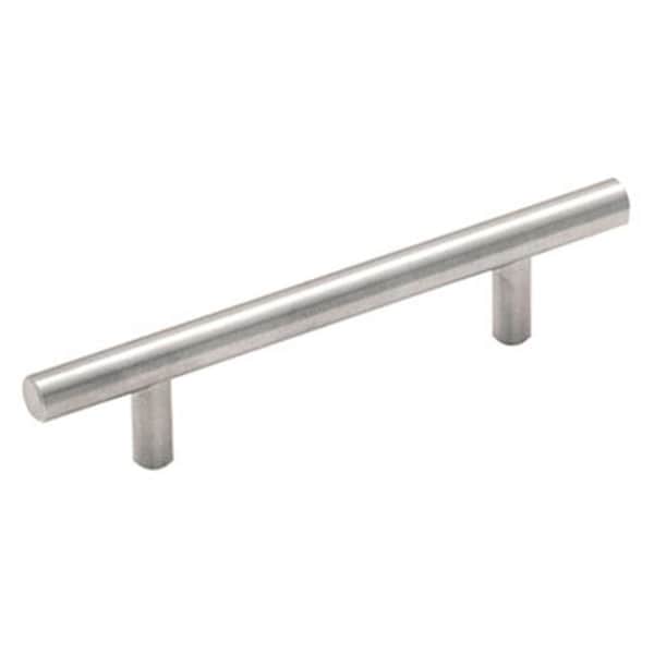Hd A19010 SS Amerock Stainless Steel 3 in. Bar Pull; Stainless Steel A19010 SS - main